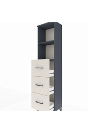 Arges Dolap 2 Raflı 3 Çekmeceli 44x30x182 - S22M052V4A