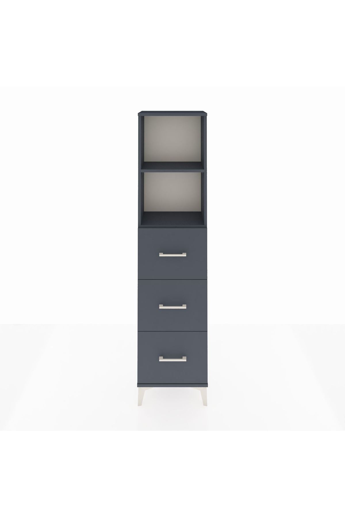Arges Dolap 2 Raflı 3 Çekmeceli 44x30x182 - S22M052V5A