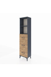 Arges Dolap 2 Raflı 3 Çekmeceli 44x30x182 - S22M052V6A