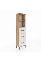 Arges Dolap 2 Raflı 3 Çekmeceli 44x30x182 - S22M052V7A