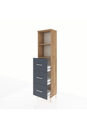 Arges Dolap 2 Raflı 3 Çekmeceli 44x30x182 - S22M052V8A