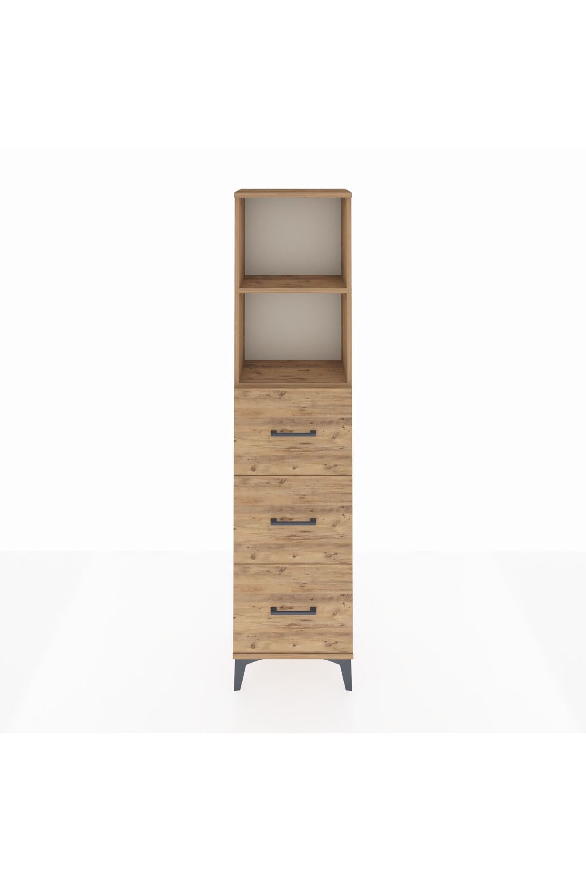 Arges Dolap 2 Raflı 3 Çekmeceli 44x30x182 - S22M052V9A