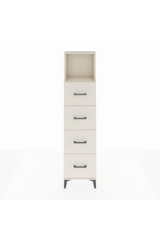 Arges Dolap Tek Raflı 4 Çekmeceli 44x30x182 - S22M053V1A