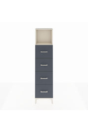Arges Dolap Tek Raflı 4 Çekmeceli 44x30x182 - S22M053V2A