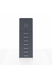 Arges Dolap 2 Raflı 7 Çekmeceli 2 Kapaklı 60x30x182 - S23M002V5A