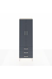 Arges Dolap 4 Raflı 3 Çekmeceli 2 Kapaklı 60x30x182 - S23M006V2A