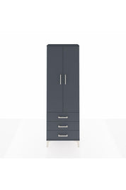 Arges Dolap 4 Raflı 3 Çekmeceli 2 Kapaklı 60x30x182 - S23M006V5A