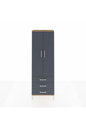 Arges Dolap 4 Raflı 3 Çekmeceli 2 Kapaklı 60x30x182 - S23M006V8A