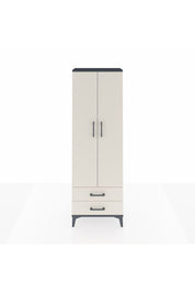 Arges Dolap 5 Raflı 2 Çekmeceli 2 Kapaklı 60x30x182 - S23M007V4A