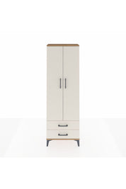 Arges Dolap 5 Raflı 2 Çekmeceli 2 Kapaklı 60x30x182 - S23M007V7A