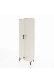 Arges Dolap 5 Raflı Tek Çekmeceli 2 Kapaklı 60x30x182 - S23M008V1A
