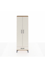 Arges Dolap 5 Raflı Tek Çekmeceli 2 Kapaklı 60x30x182 - S23M008V7A