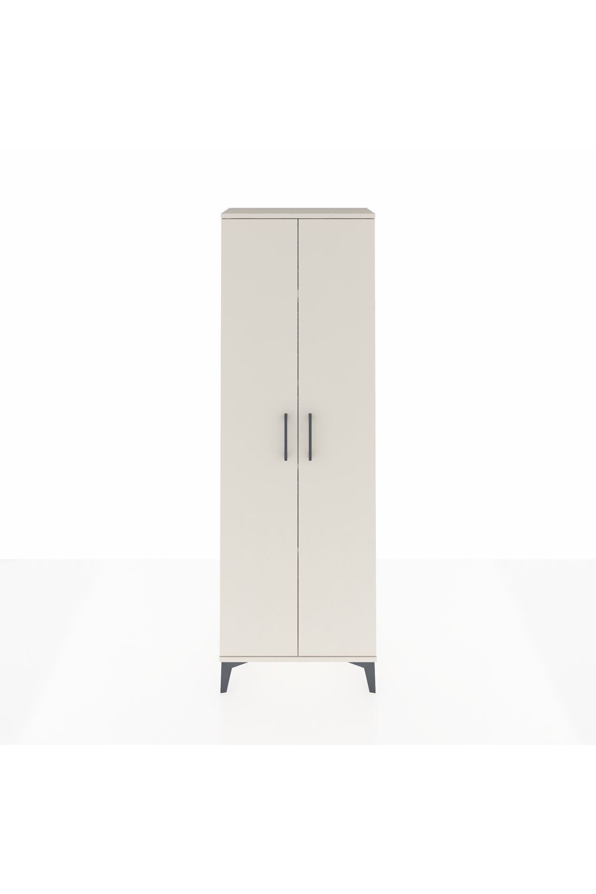 Arges Dolap 4 Raflı 2 Kapaklı 60x30x182 - S23M009V1A
