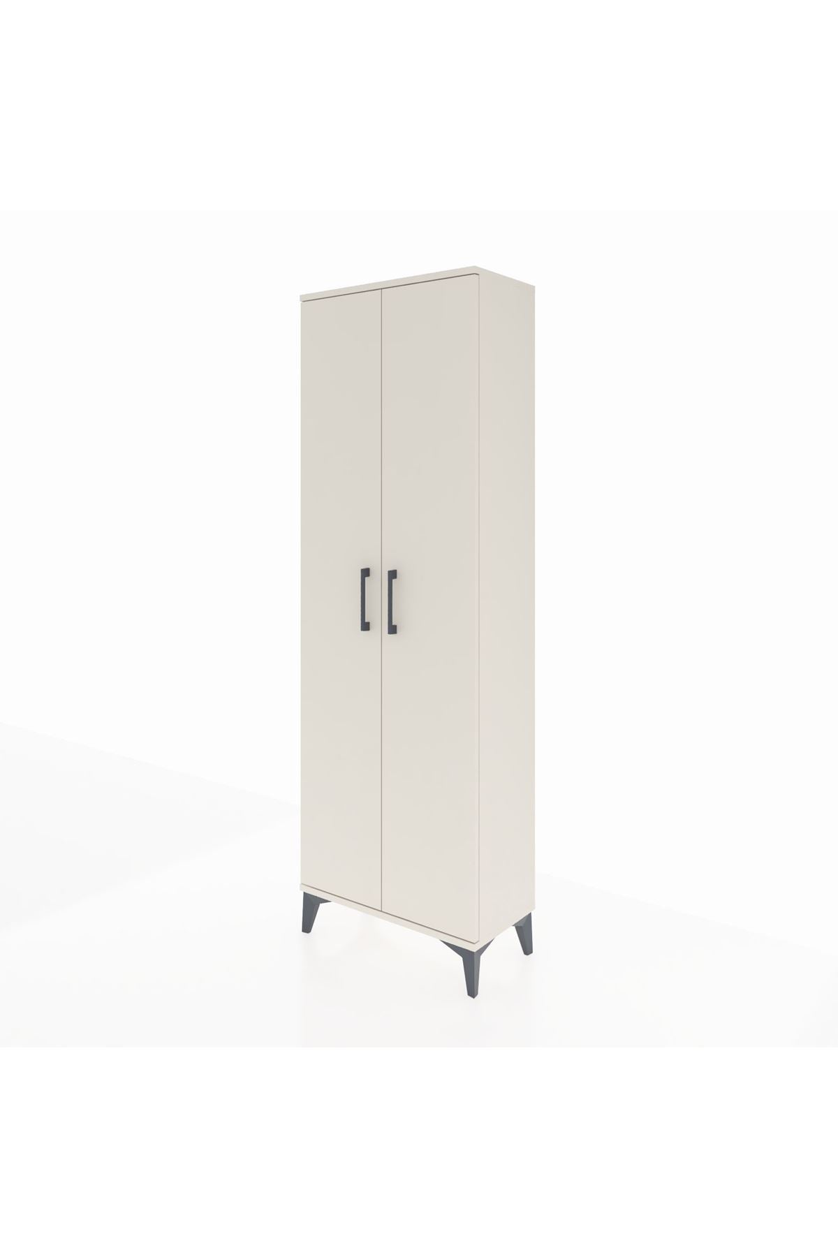 Arges Dolap 4 Raflı 2 Kapaklı 60x30x182 - S23M009V1A
