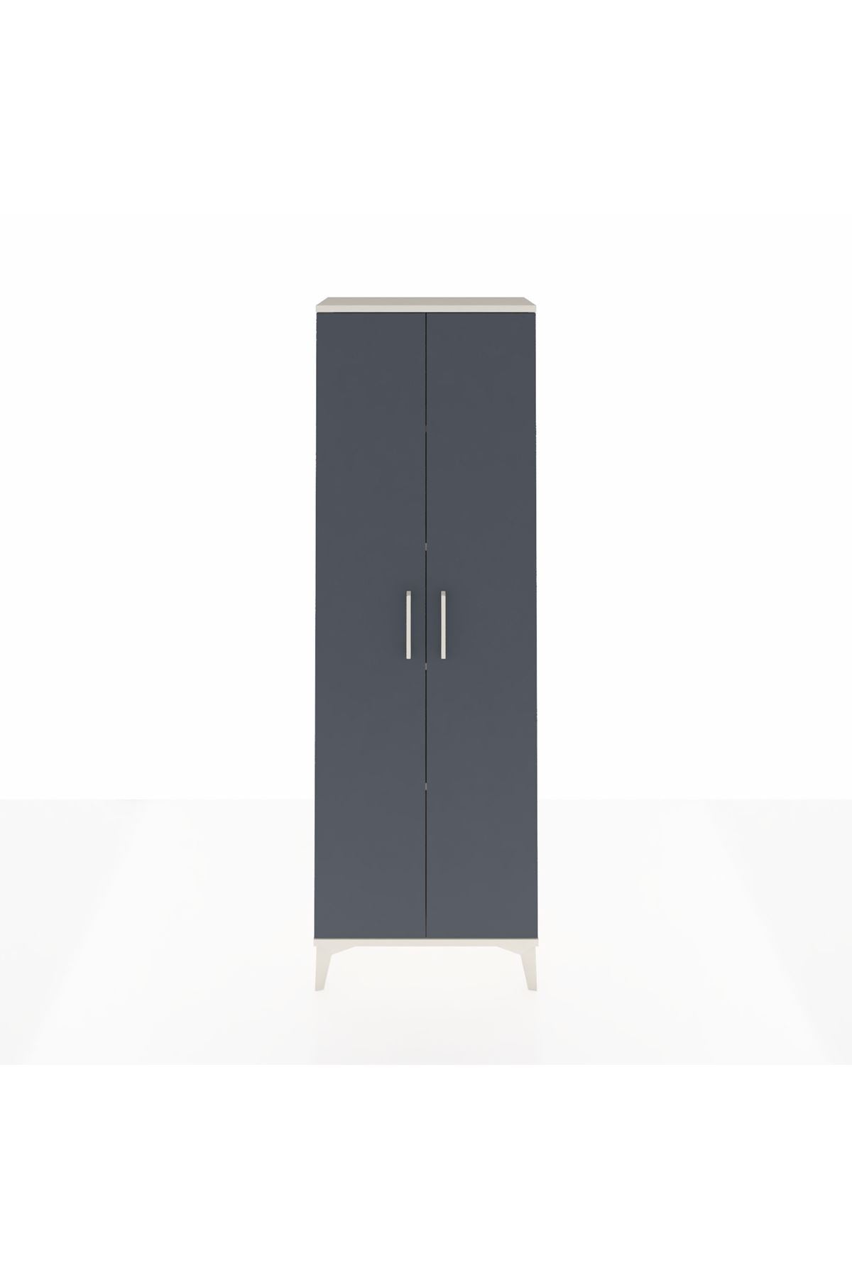 Arges Dolap 4 Raflı 2 Kapaklı 60x30x182 - S23M009V2A