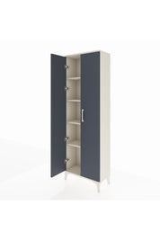 Arges Dolap 4 Raflı 2 Kapaklı 60x30x182 - S23M009V2A