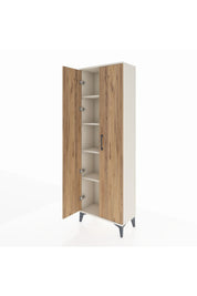 Arges Dolap 4 Raflı 2 Kapaklı 60x30x182 - S23M009V3A
