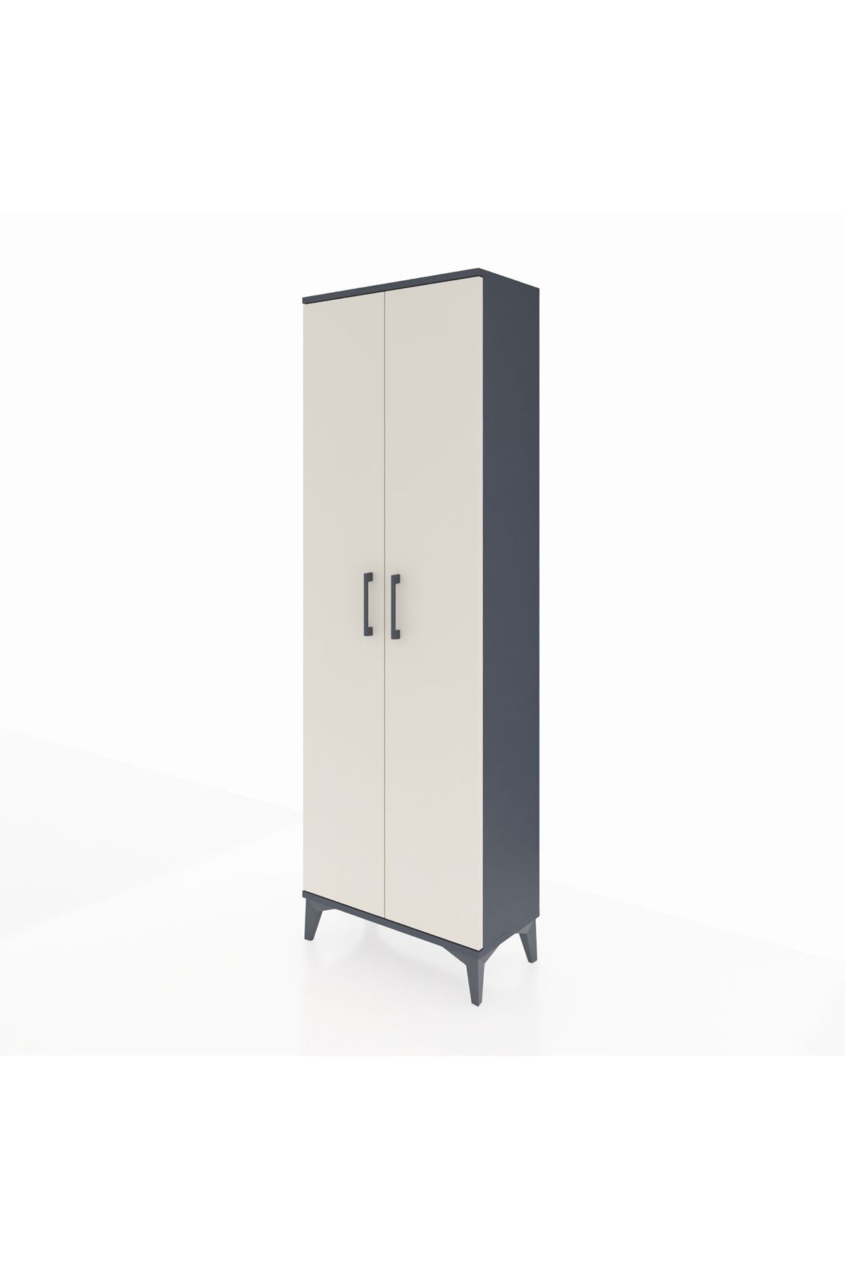 Arges Dolap 4 Raflı 2 Kapaklı 60x30x182 - S23M009V4A