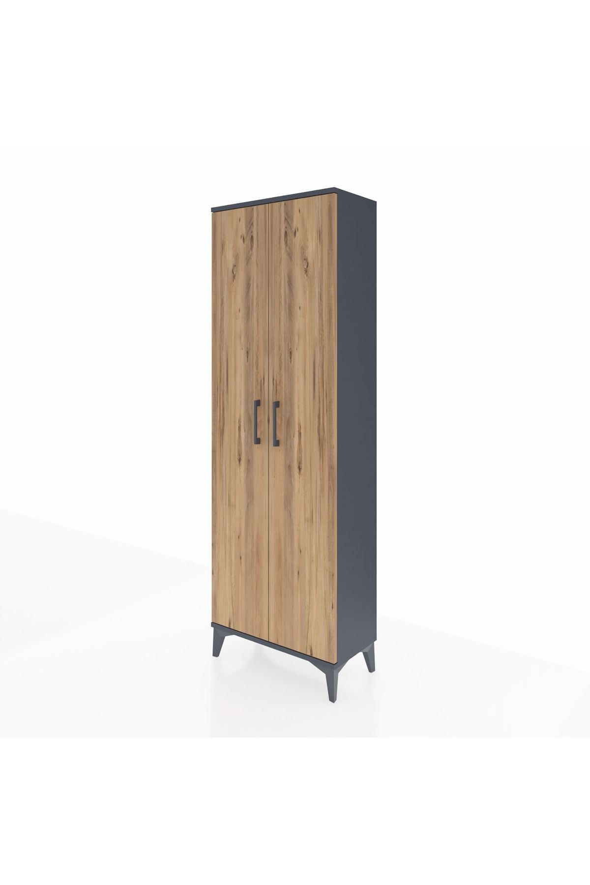 Arges Dolap 4 Raflı 2 Kapaklı 60x30x182 - S23M009V6A