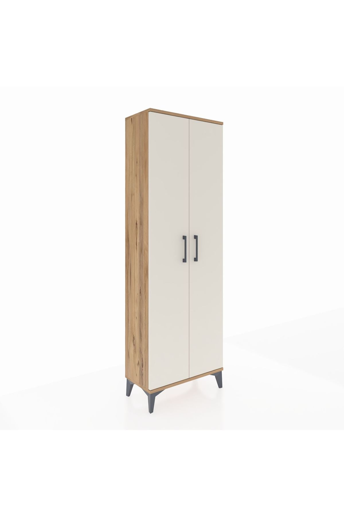 Arges Dolap 4 Raflı 2 Kapaklı 60x30x182 - S23M009V7A