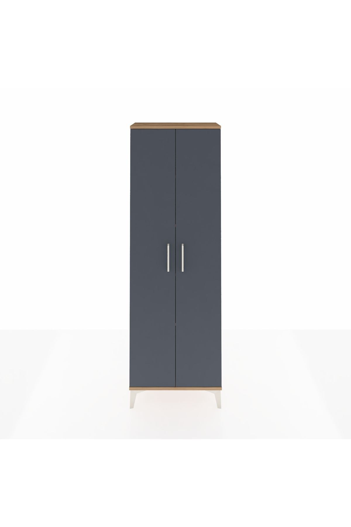 Arges Dolap 4 Raflı 2 Kapaklı 60x30x182 - S23M009V8A