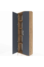 Arges Dolap 4 Raflı 2 Kapaklı 60x30x182 - S23M009V8A