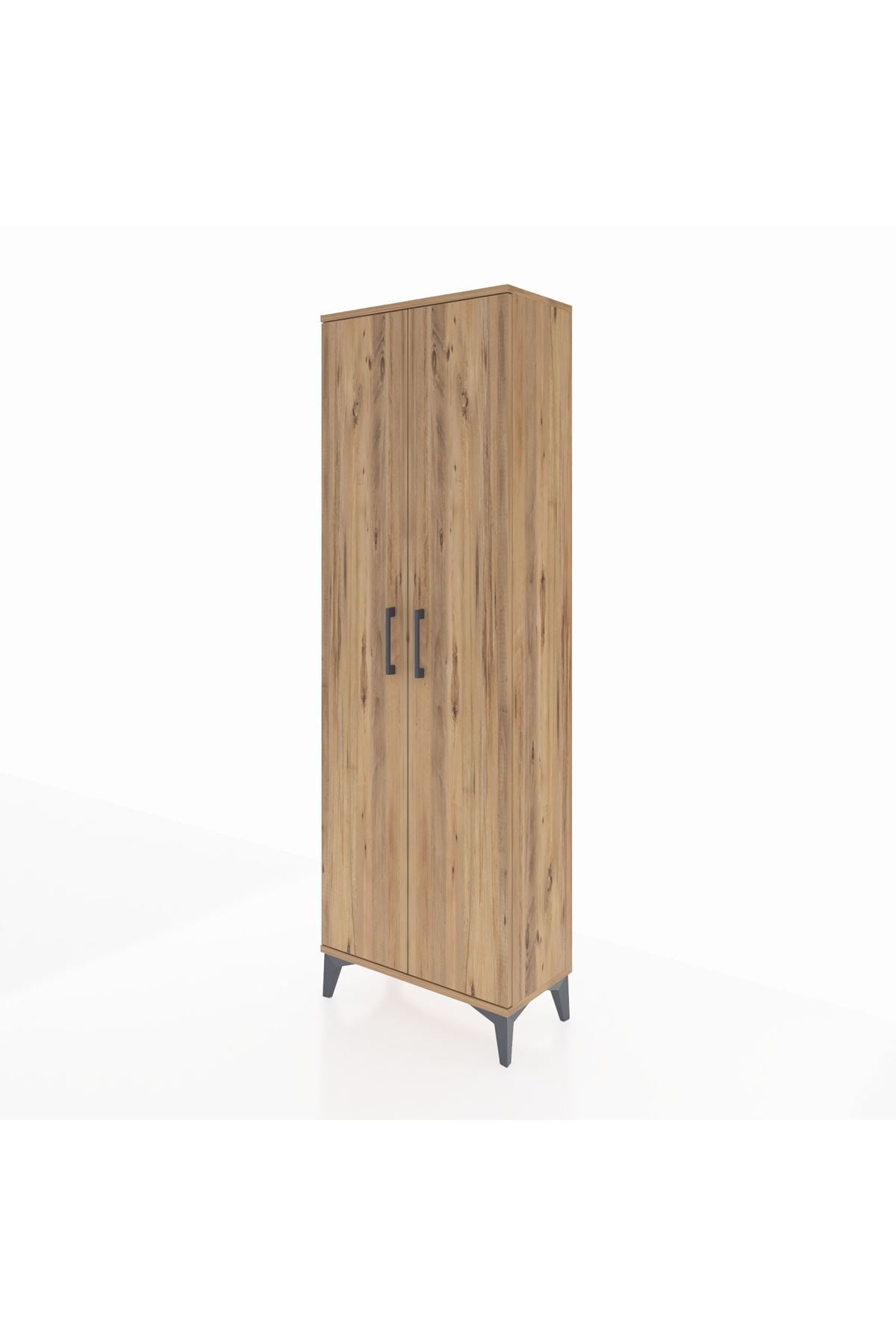 Arges Dolap 4 Raflı 2 Kapaklı 60x30x182 - S23M009V9A