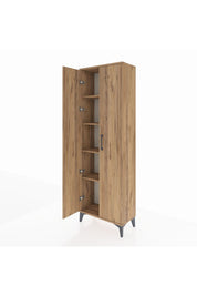 Arges Dolap 4 Raflı 2 Kapaklı 60x30x182 - S23M009V9A