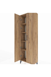 Arges Dolap 4 Raflı 2 Kapaklı 60x30x182 - S23M009V9A