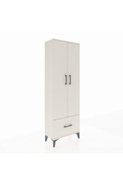 Arges Dolap 4 Raflı Tek Çekmeceli 2 Kapaklı 60x30x182 - S23M016V1A