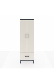 Arges Dolap 4 Raflı Tek Çekmeceli 2 Kapaklı 60x30x182 - S23M016V4A
