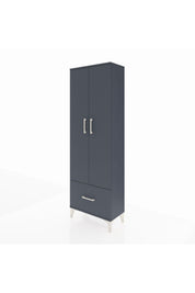 Arges Dolap 4 Raflı Tek Çekmeceli 2 Kapaklı 60x30x182 - S23M016V5A