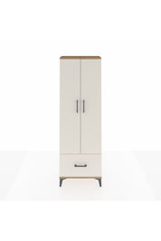 Arges Dolap 4 Raflı Tek Çekmeceli 2 Kapaklı 60x30x182 - S23M016V7A