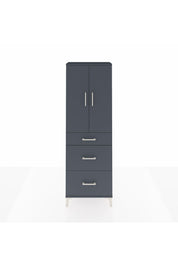 Arges Dolap 3 Raflı 3 Çekmeceli 2 Kapaklı 60x30x182 - S23M020V5A