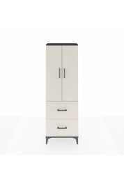 Arges Dolap 3 Raflı 2 Çekmeceli 2 Kapaklı 60x30x182 - S23M021V4A