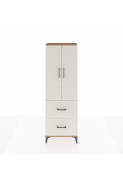 Arges Dolap 3 Raflı 2 Çekmeceli 2 Kapaklı 60x30x182 - S23M021V7A