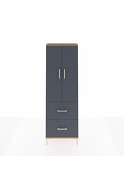 Arges Dolap 3 Raflı 2 Çekmeceli 2 Kapaklı 60x30x182 - S23M021V8A