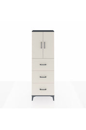 Arges Dolap 3 Raflı 3 Çekmeceli 2 Kapaklı 60x30x182 - S23M024V4A