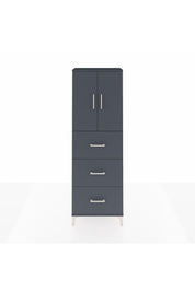Arges Dolap 3 Raflı 3 Çekmeceli 2 Kapaklı 60x30x182 - S23M024V5A