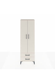 Arges Dolap 2 Raflı 2 Çekmeceli Tek Askılı 60x30x182 - S23M029V1A