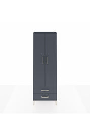 Arges Dolap 2 Raflı 2 Çekmeceli Tek Askılı 60x30x182 - S23M029V5A
