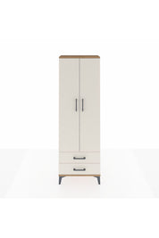 Arges Dolap 2 Raflı 2 Çekmeceli Tek Askılı 60x30x182 - S23M029V7A