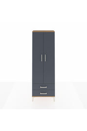 Arges Dolap 2 Raflı 2 Çekmeceli Tek Askılı 60x30x182 - S23M029V8A