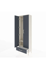 Arges Dolap 2 Raflı Tek Çekmeceli Tek Askılı 60x30x182 - S23M030V2A