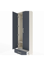 Arges Dolap 2 Raflı Tek Çekmeceli Tek Askılı 60x30x182 - S23M030V2A