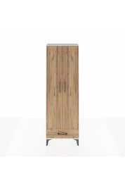 Arges Dolap 2 Raflı Tek Çekmeceli Tek Askılı 60x30x182 - S23M030V3A