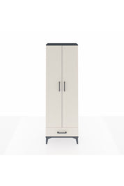 Arges Dolap 2 Raflı Tek Çekmeceli Tek Askılı 60x30x182 - S23M030V4A