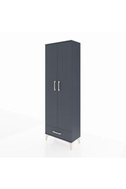 Arges Dolap 2 Raflı Tek Çekmeceli Tek Askılı 60x30x182 - S23M030V5A