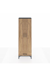 Arges Dolap 2 Raflı Tek Çekmeceli Tek Askılı 60x30x182 - S23M030V6A