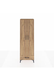 Arges Dolap 2 Raflı Tek Çekmeceli Tek Askılı 60x30x182 - S23M030V9A
